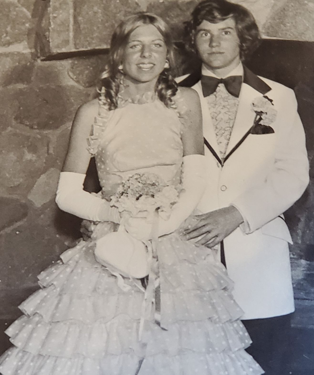 Chris Armstrong - Diane Burchard 1973 king and queen